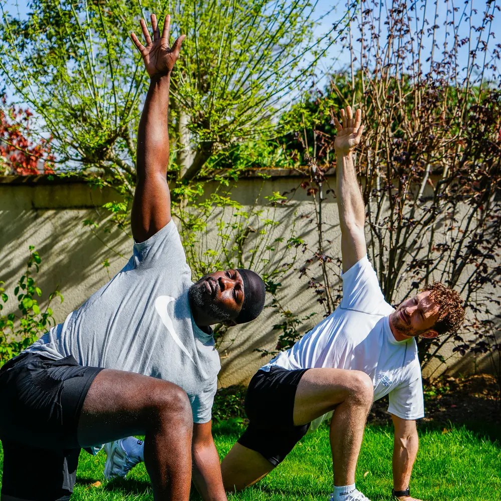 Séance de coaching en extérieur